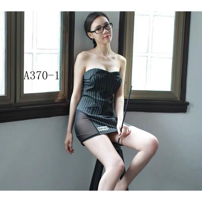 SEXY PREMIUM  Sexy Lingerie teacher kostum Cosplay Seragam sekretaris