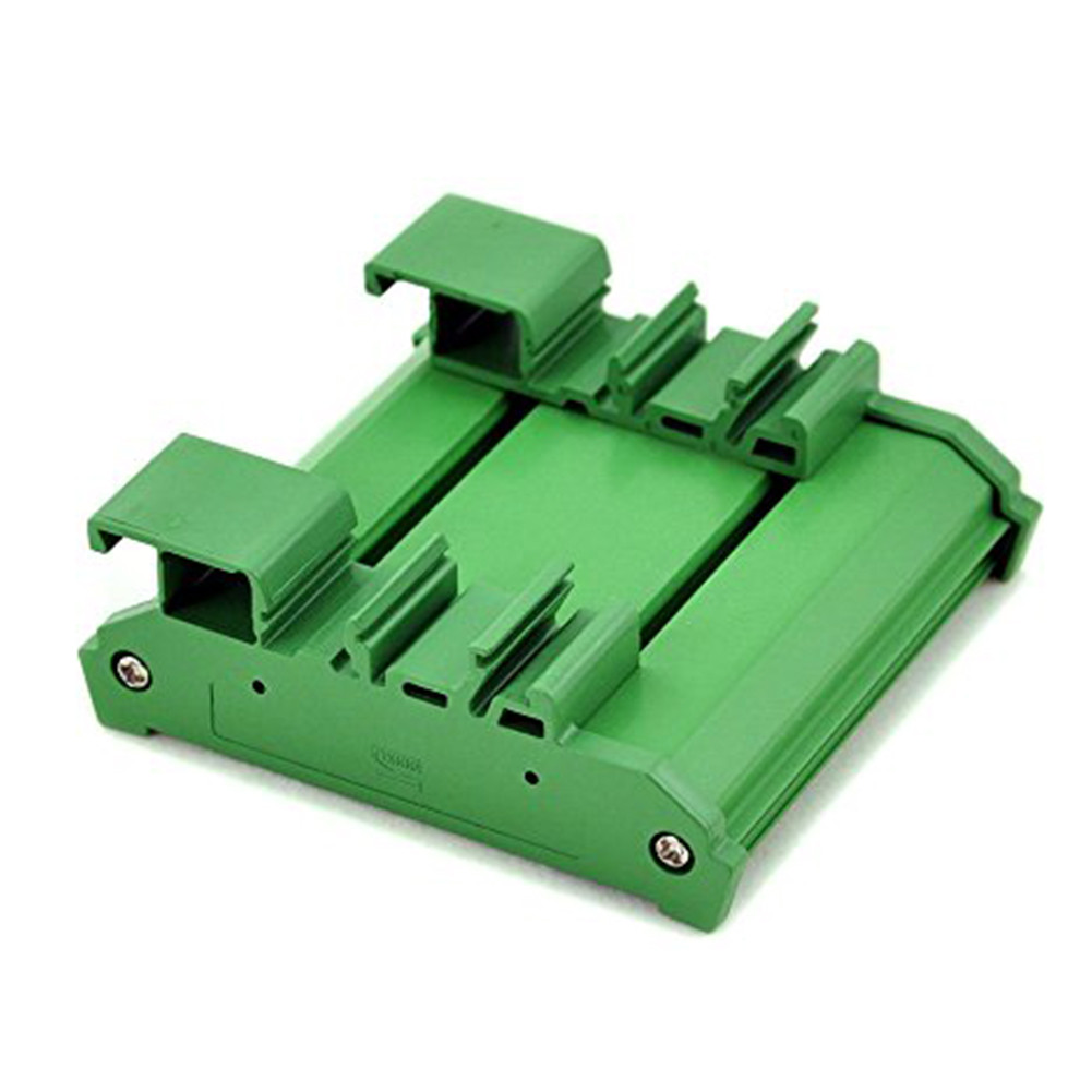 High Quality DIN Rail Mount Carrier Board Holder Practical Housing PVC PCB Module Adapter Durable Br