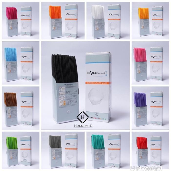 KJB Masker Medis Evo Plusmed 3Ply Model Sensi Convex KF94 KN95 KN 95 KF 94