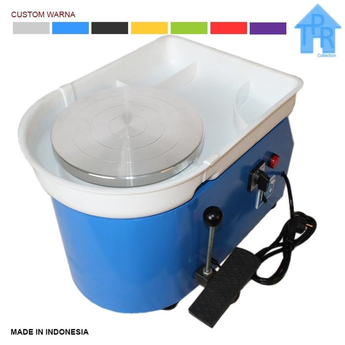 ELECTRIC POTTERY WHEEL / MESIN PUTAR TANAH LIAT 350W CLAY-ON C3525TP KODE 401