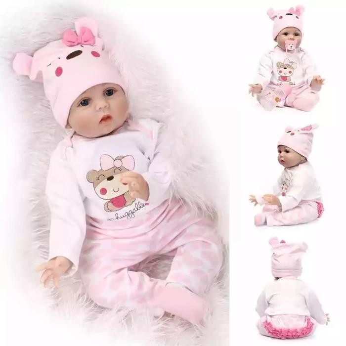REBORN BABY DOLL IMPORT SILICON BONEKA BAYI SILIKON