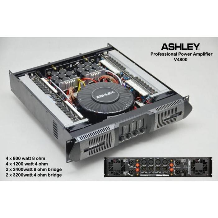 Termurah Power Ashley V4800 V 4800 4 Channel 4Ch Terlariss 