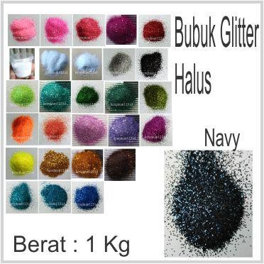 evnc- Gliter Bubuk Glitter Bubuk Halus 1 Kg Art Cat Kuku