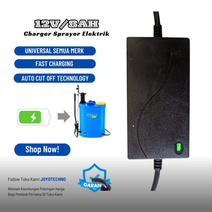 KirimLgsG- Charger Sprayer Elektrik 12V 1Ah Universal Charger Baterai Sprayer Elektrik Cba / Dgw
