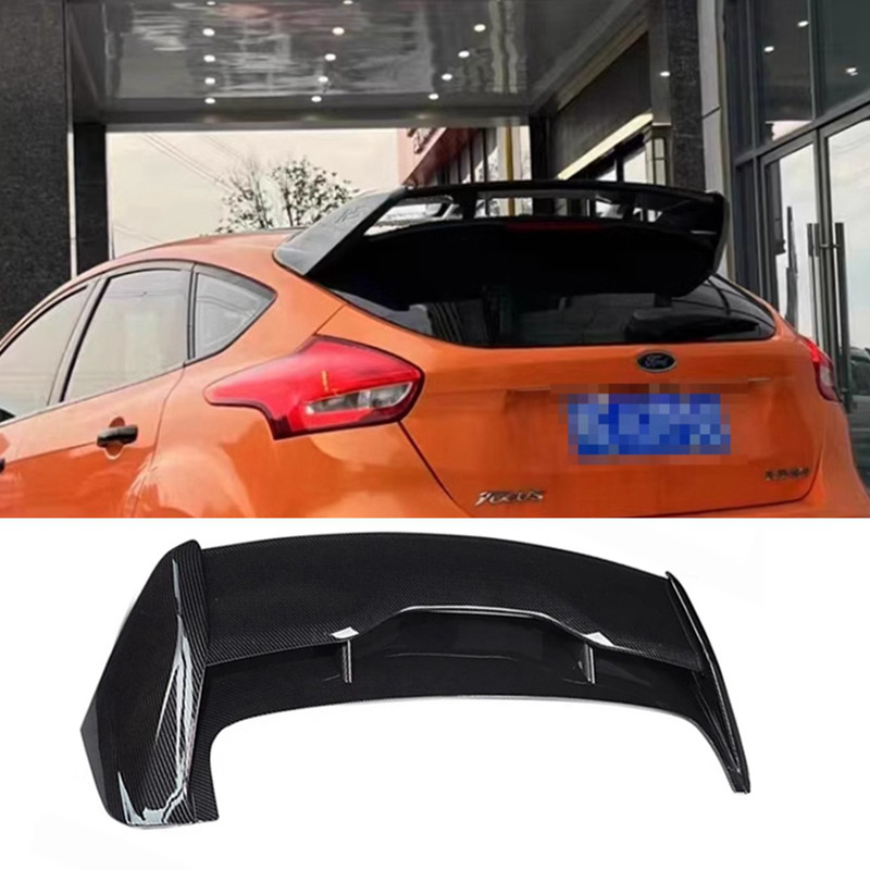 For Ford Focus Rs Spoiler 2012 2013 2014 2015 2016 2017 2018 Abs Glossy Black Rear Trunk Lip Spoiler