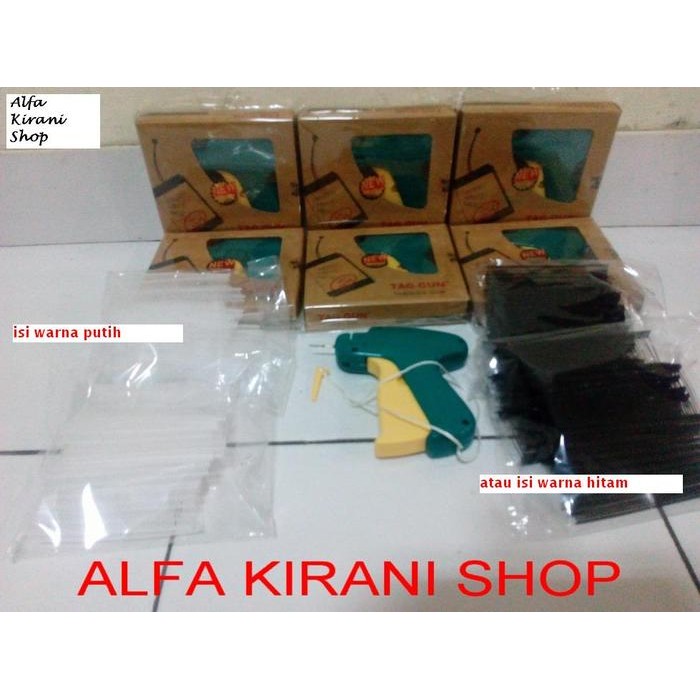 PernikKita- Paling Bagus Paket Tag Gun Label + Isi 1000 Arrow Pin (Taggun Laundry)