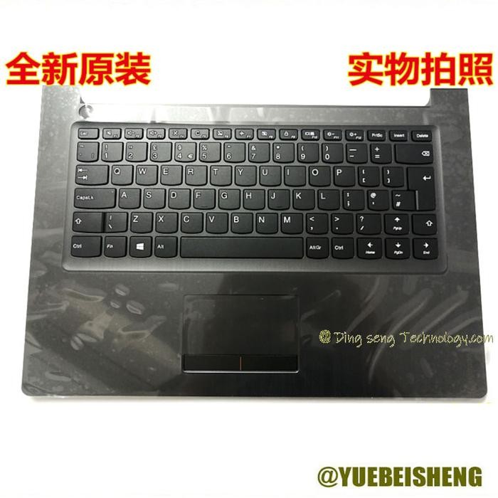Casing Laptop NEW For LENOVO ideapad 510-14 510-14isk 310-14 310-14isk palmrest UK keyboard upper co
