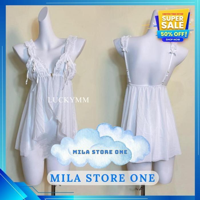 SEXY LINGERIE DRESS TRANSPARAN BAJU TIDUR LINGERIE WANITA / LINGERIE SEXY WANITA / BAJU TIDUR HARAM
