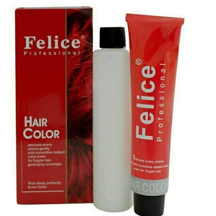 4ikm- Cat Rambut Felice 1Set Nomor - 3.00( Dark Brown )