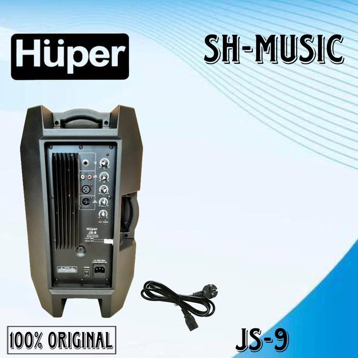 Khusus Gosend Huper Js9 Speaker Aktif 10 Inch 300Watt Huper Js-9