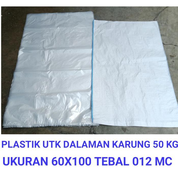 Inner Bag, Plastik Dalaman Karung 50 Kg / Karung 56X90 Isi 100 Lembar