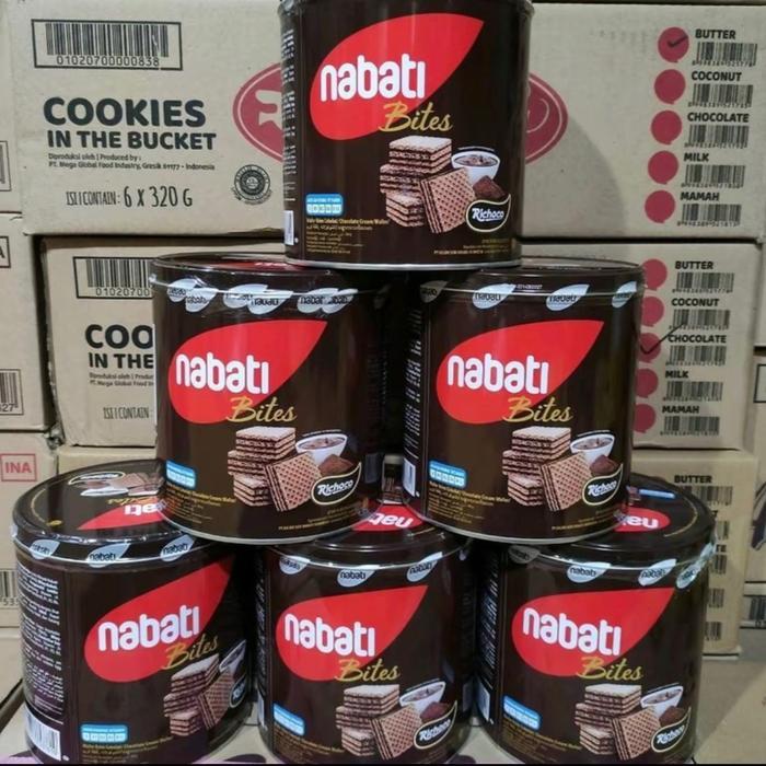 1 Karton Nabati Kaleng 287Gr (Isi 6Kaleng)