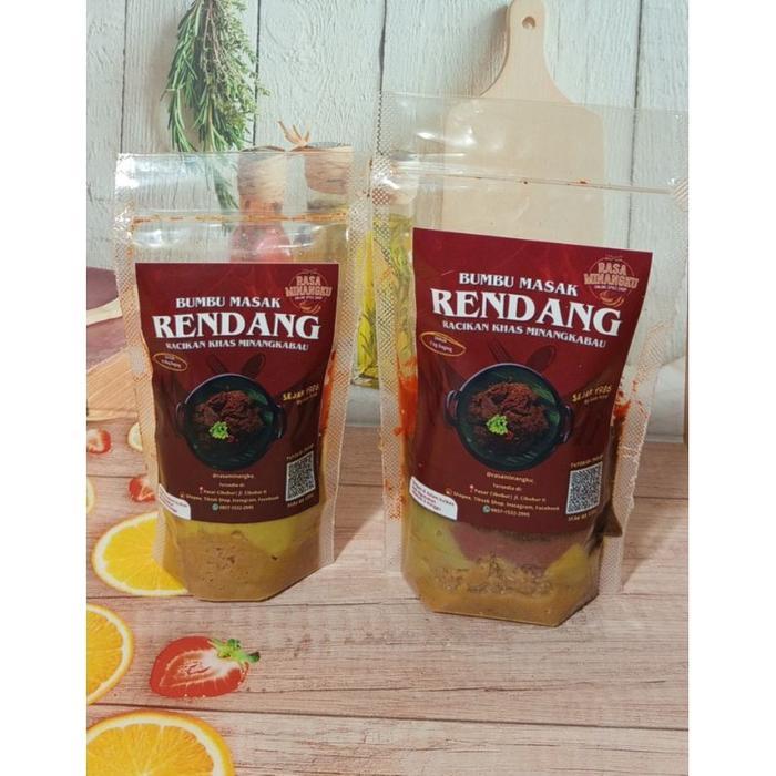 Bumbu Rendang Rasa Minangku, bumbu rendang, bumbu rendang padang minang, bumbu rendang padang, bumbu