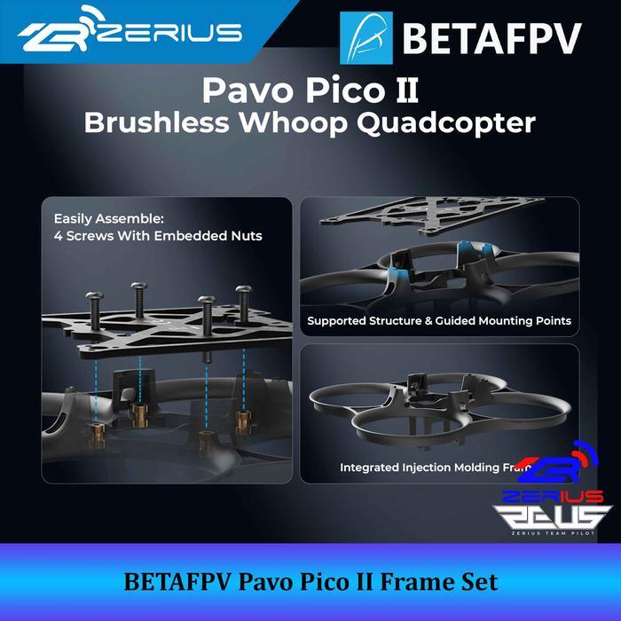Betafpv Pavo Pico 2 Frame Set Pavo Pico Ii Frame Kit Cinewhoop Quadcopter