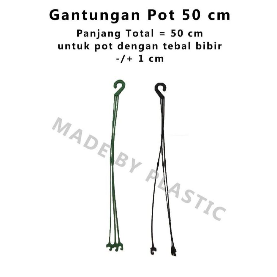 Gantungan Pot Bunga Plastik Multifungsi / pot gantung