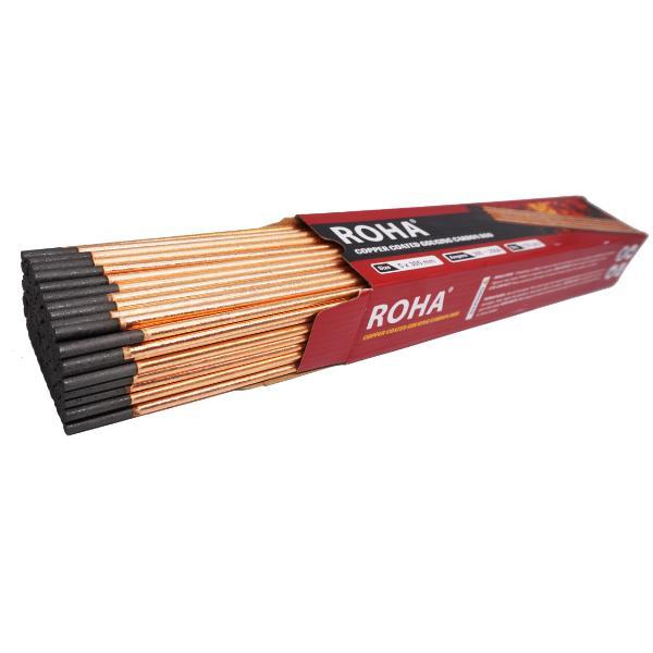 ROHA CARBON GOUGING ROD Copper Coated Gouging Carbon Electrodes (Kawat Gouging)