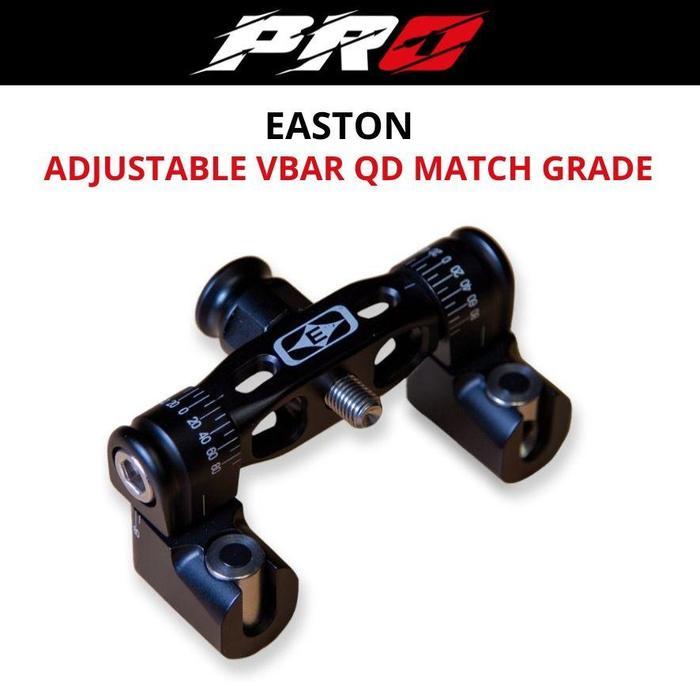 V BAR EASTON ADJ QUICK DISCONECT ULTRALIGHT ADJUSTABLE VBAR STABILIZER BUSUR / RECURVE / COMPOUND