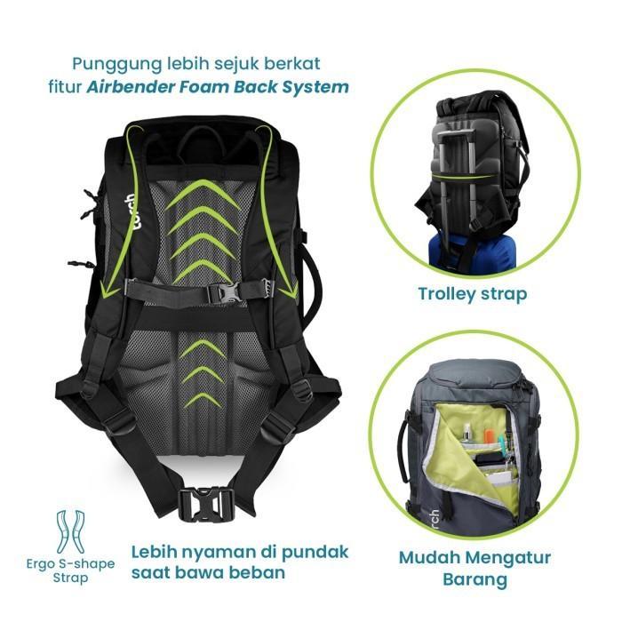 Torch Ransel Punggung Travelling - Travel Backpack Takahagi 40 L
