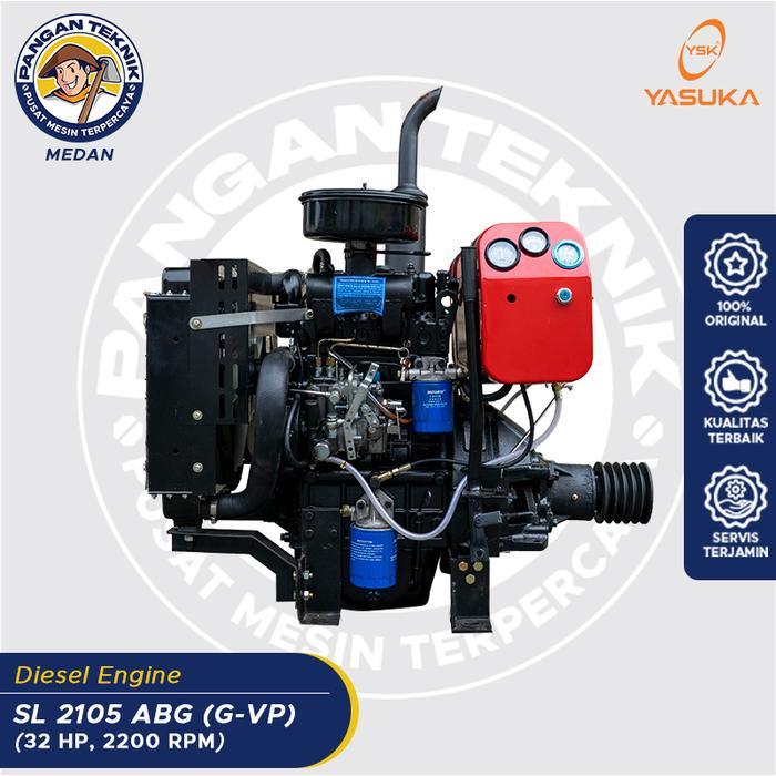 Mesin Diesel 2 Cylinder DEYSK SL2105ABG ( G-VP ) YASUKA