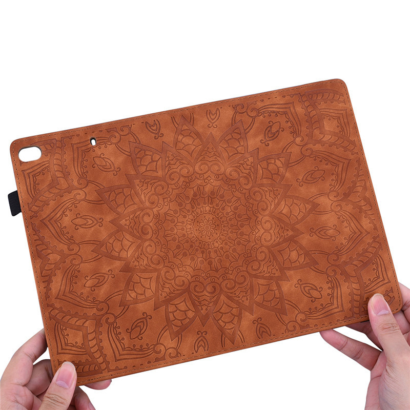 Coque For Xiaomi MiPad 4 Plus / Mi Pad 4 Plus Case Smart 3D Leather Embossed Tablet Cover Funda for