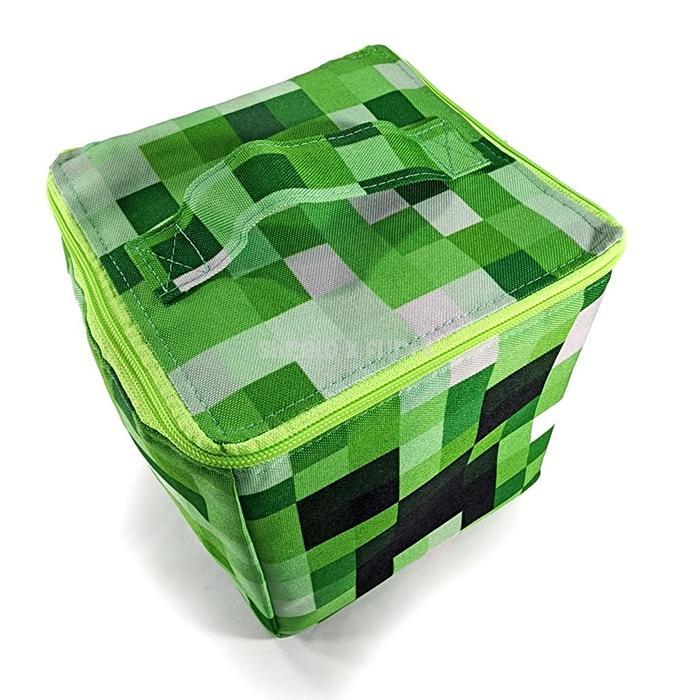 Tas Bekal Makanan Lunch Box Bag Kecil Tempat Hampers Ultah Sandbox Creeper