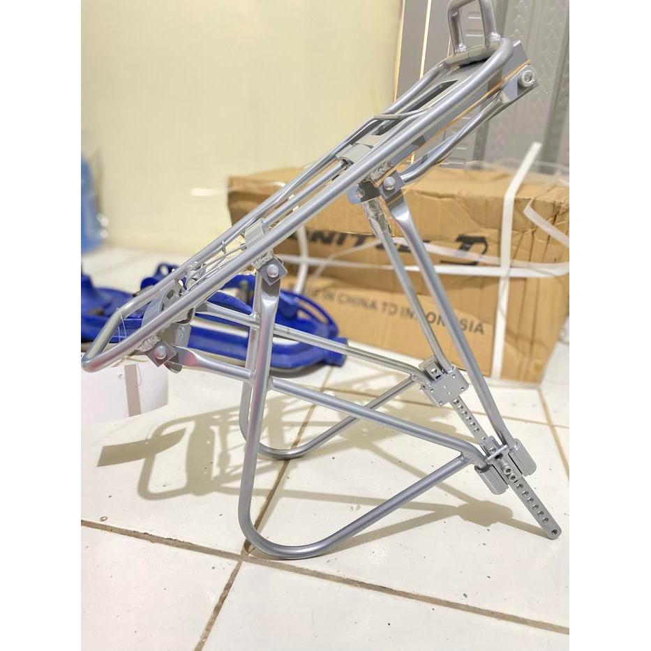 Bagasi Belakang Boncengan Rak Pannier Alloy Sepeda United Taiwan