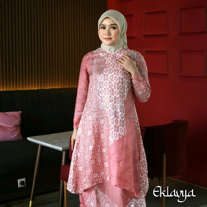 Set Batik Sutra Kondangan Batik Sutra Wisudaan Set Batik Kekinian Elegant Super Mewah Hight Quality