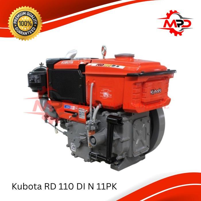 KUBOTA Mesin Diesel RD 110 DI N Diesel Penggerak RD110 Radiator