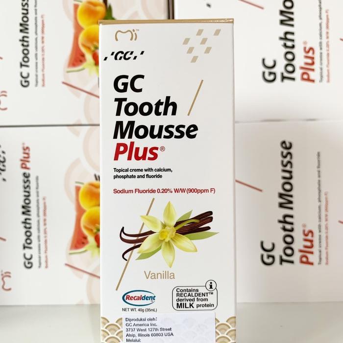 GC Tooth Mousse PLUS TERBARU untuk usia 6 tahun keatas - GC ToothMousse Dewasa
