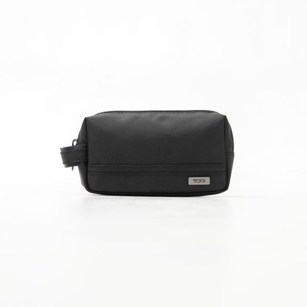 Tas TUMI SILVER BLACK POUCH SMALL 100% ORIGINAL - 18X10X5CM Terlaris