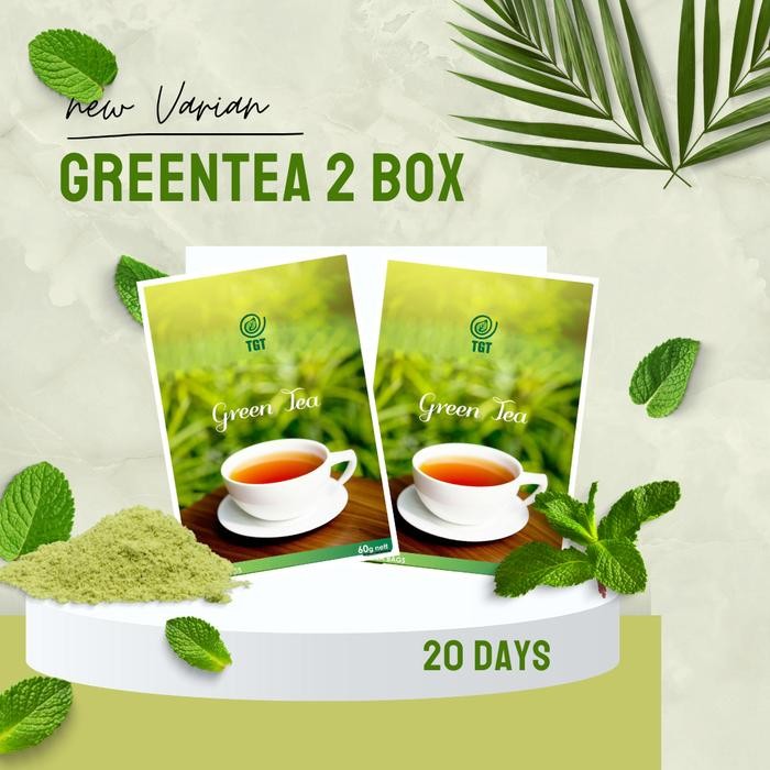 

oW.galiban - Teh Hijau Celup TGT 2 Box Premium Green Tea