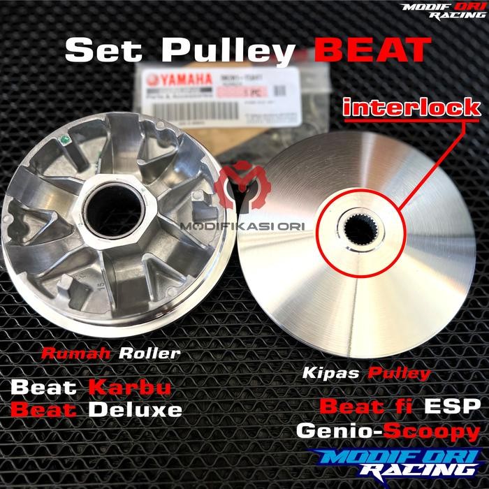 Beat Karbu Beat Fi Esp Pulley Rumah Roller Bubut-Beat Karbu Scoopy Karbu Pulley Bubut Karbu