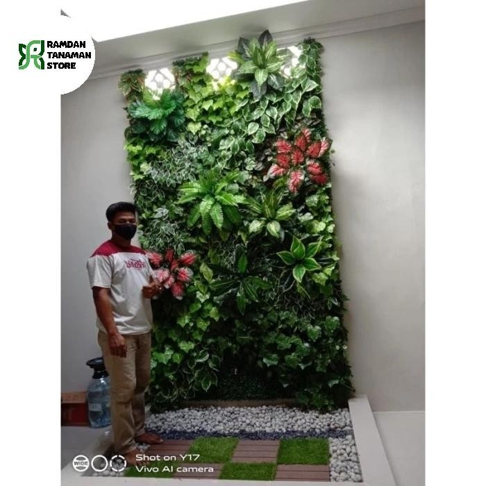 

tanaman vertical sintetis