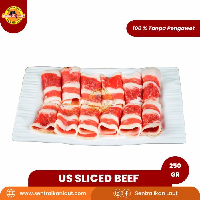 

Pilihan- Daging Sapi Lapis Us Sliced Beef / Us Shortplate Beef Slice 250 Gram