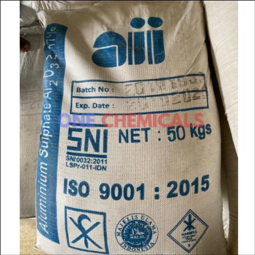 Tawas Bubuk / Tawas Powder/ Alumunium Sulfat / 1 ZAK (50 KG)