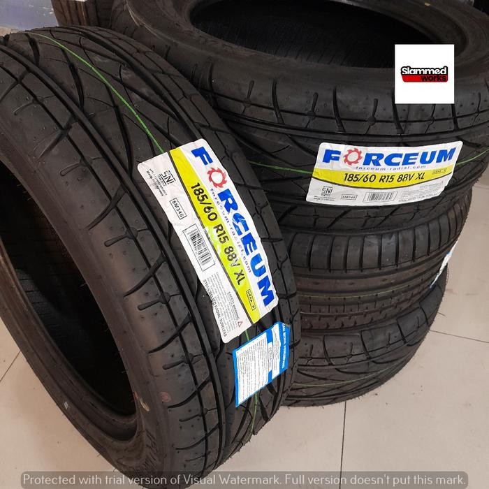 Ban Mobil Alus Empuk Ring 15 Type Rotasien 185 60 R15 Forceum Hexa R Cocok Ke Mobil Brio Jazz Ayla