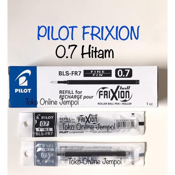 

ATK0748PL refill 0.7 HITAM Frixion BLS-FR7 Pilot Pulpen isi ulang 0,7