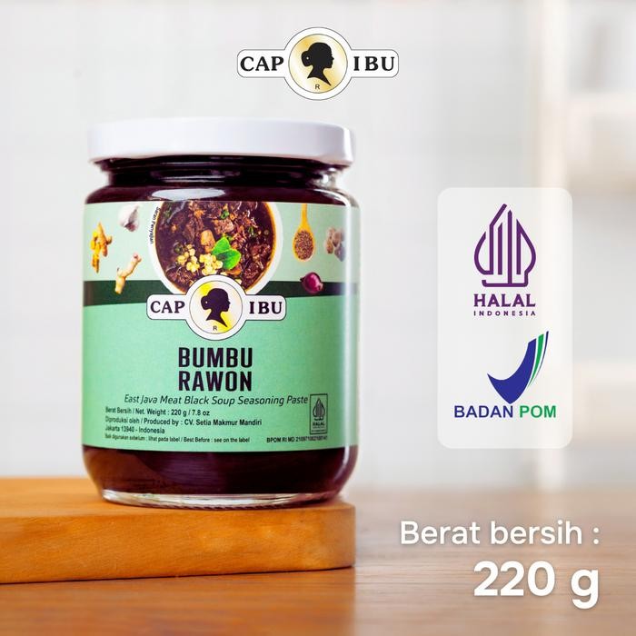

TERLARIS CAP IBU Bumbu Rawon 220gr READY STOCK