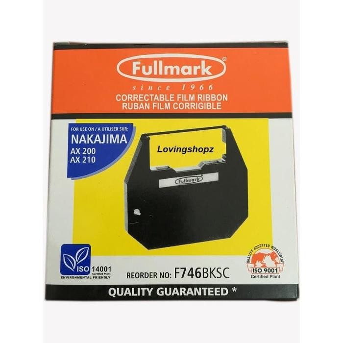 

PITA MESIN TIK NAKAJIMA/CORRECTABLE FILM RIBBON FOR NAKAJIMA AX200/210