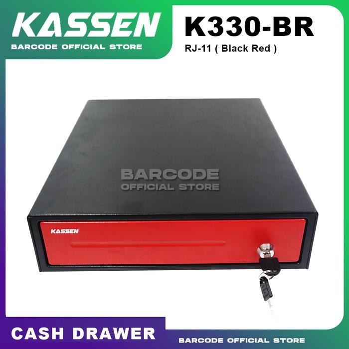 

CASH DRAWER / LACI UANG / LACI KASIR KASSEN K-330 BR / K330 BLACK RED