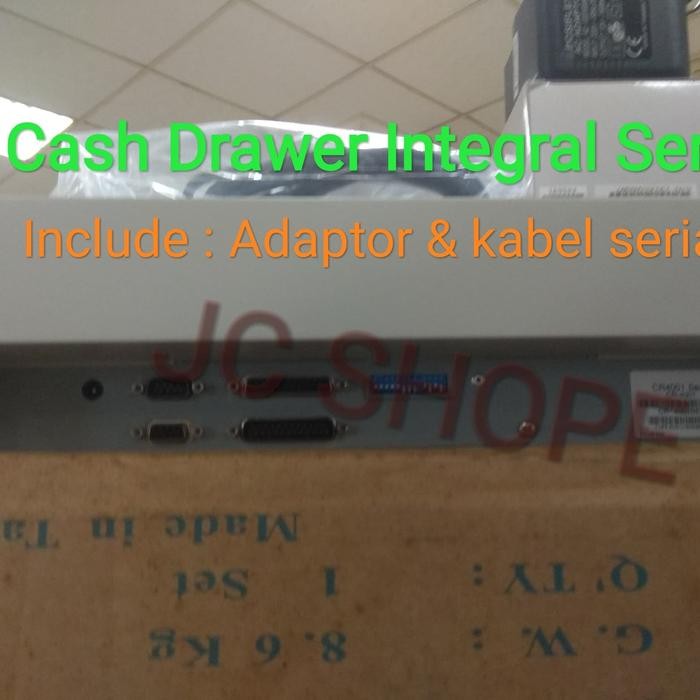 

CASH DRAWER INTEGRAL SERIAL WARNA PUTIH