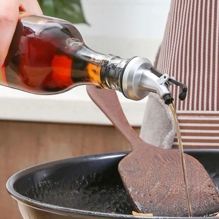 SET BOTOL KACA TEMPAT BUMBU DAPUR MULTIFUNGSI PREMIUM IMPORT