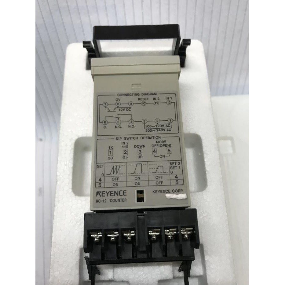 Counter keyence RC12