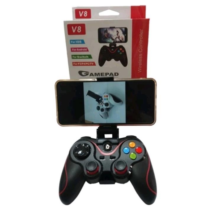 Stik Stick Gamepad Bluetooth Wireless For Ios Android V8 Switch P3 Ps4 Pc Tv