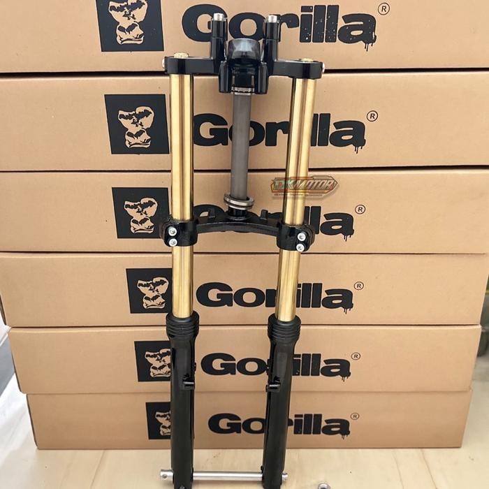 Shock Skok Depan NINJA R Old Gorilla Black As Gold pnp RX KING RXZ RXS RXR