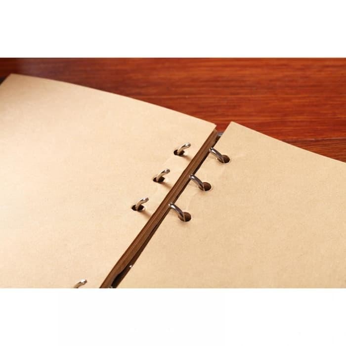 

Buku Binder Kulit Retro Kertas A5/ Buku Agenda/ Buku Memo