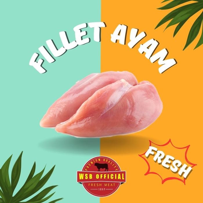 

Pilihan- Dada Ayam Segar Fillet Daging Ayam Filet / Giling Tanpa Kulit