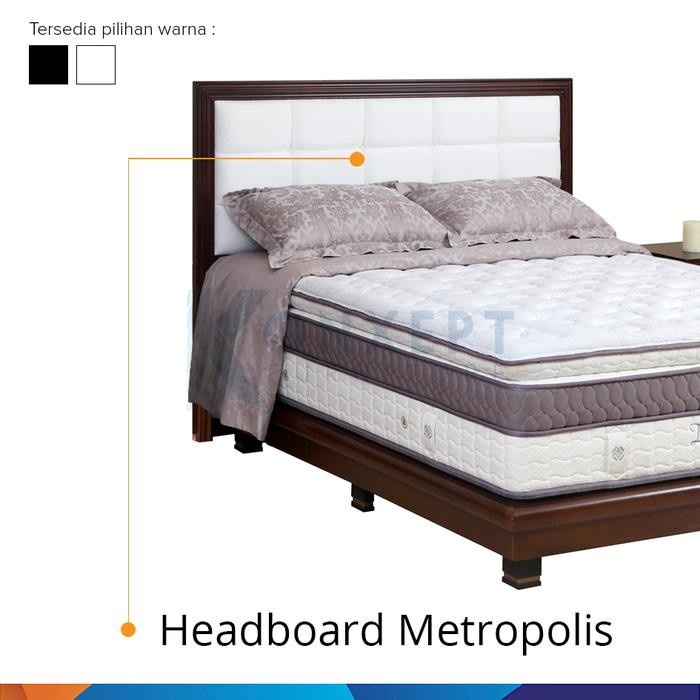 Sandaran Guhdo Metropolis-160 Springbed (Headboard)