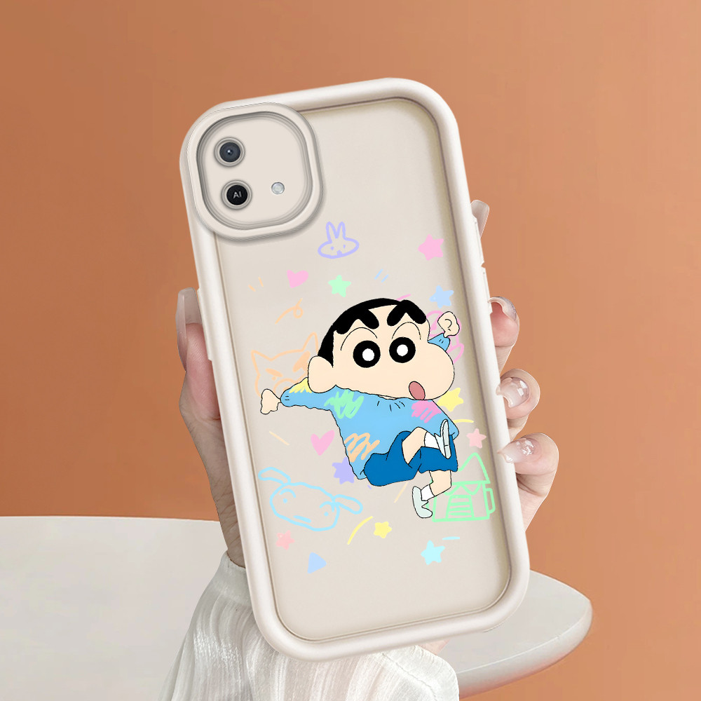 Fashion Imut Phone Case Softcase For OPPO A16K A16E  Casing Ponsel Untuk Kesing Anime Kartun Hp Soft
