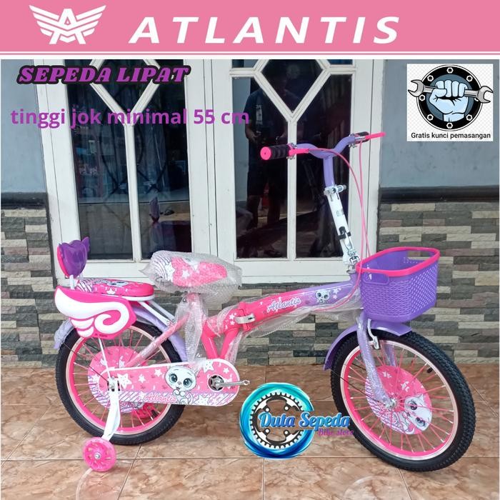 Pilihan- Sepeda Lipat Anak Ukuran 16 Dan 18 Inch Usia 5 - 12 Tahun